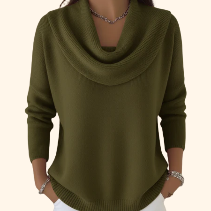 Aria™| Sweater with Collar