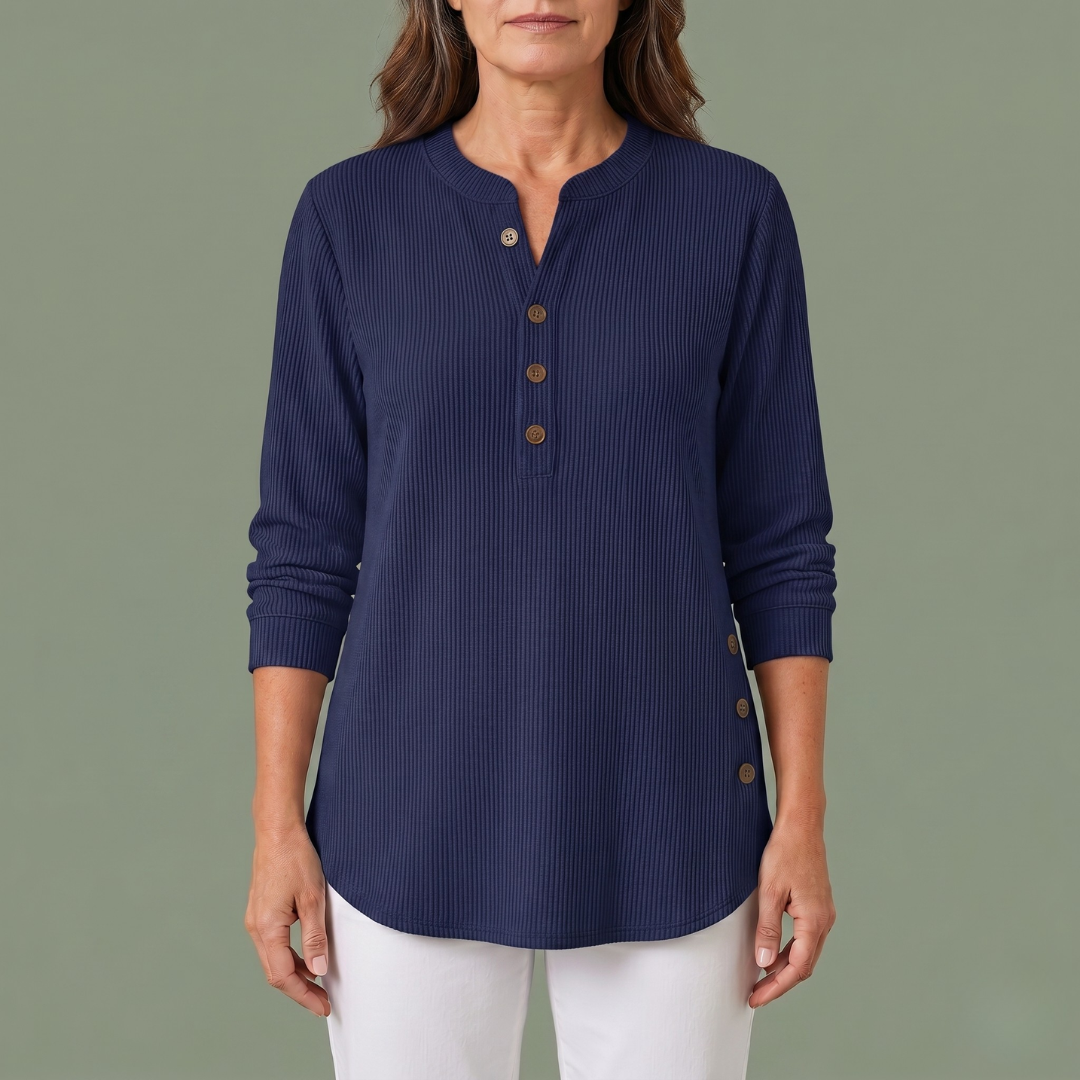Mia™ | Sweater with a Round Neckline