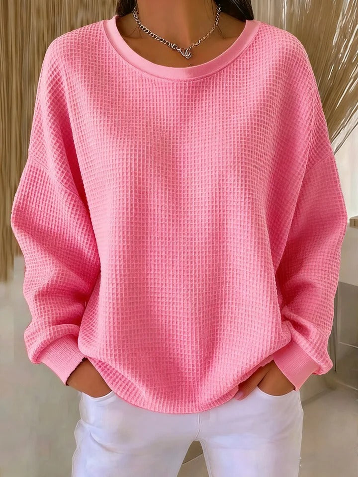 Zoe™ | Sweater with a Wide Collar