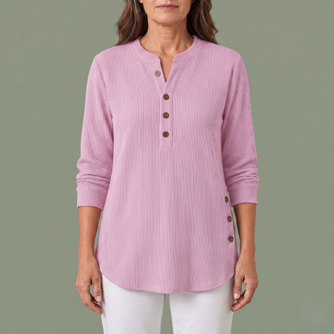Mia™ | Sweater with a Round Neckline