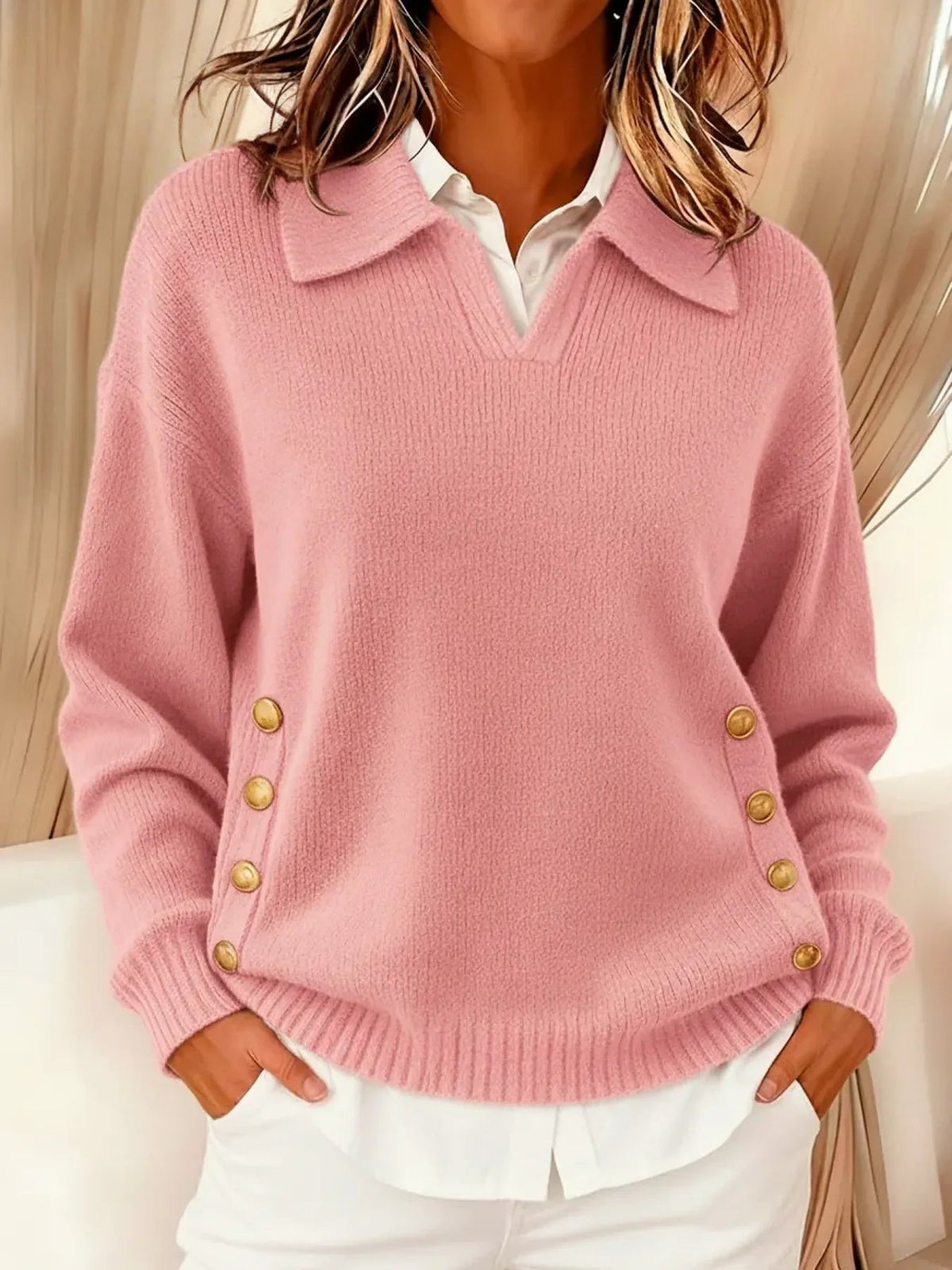 Georgia™ | Sweater with Collar
