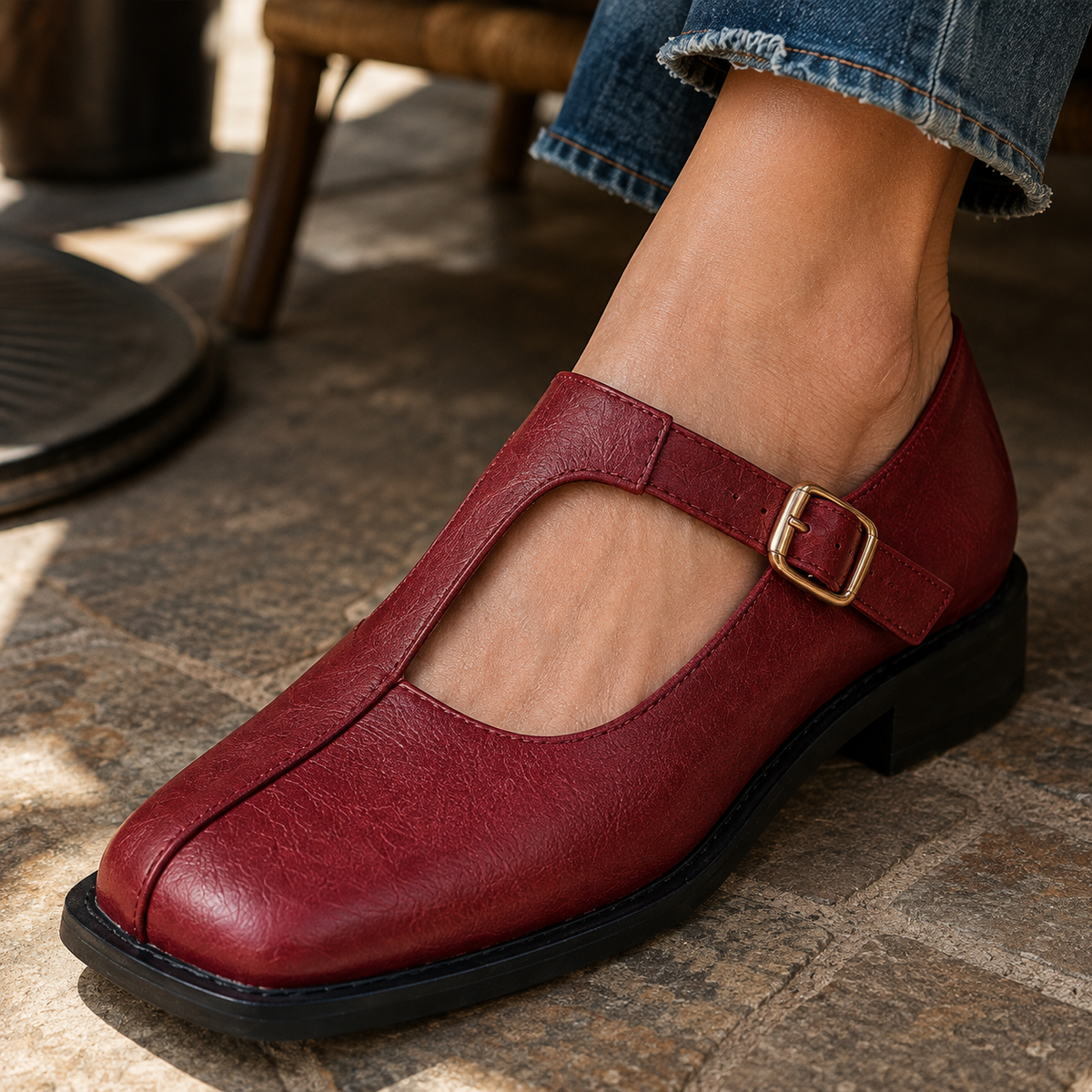 Rosalie | Comfort Leather Flats