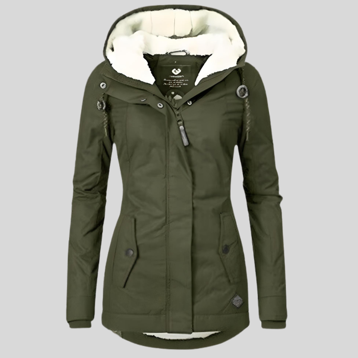 Teresa™ – Cozy Hooded Weatherproof Coat