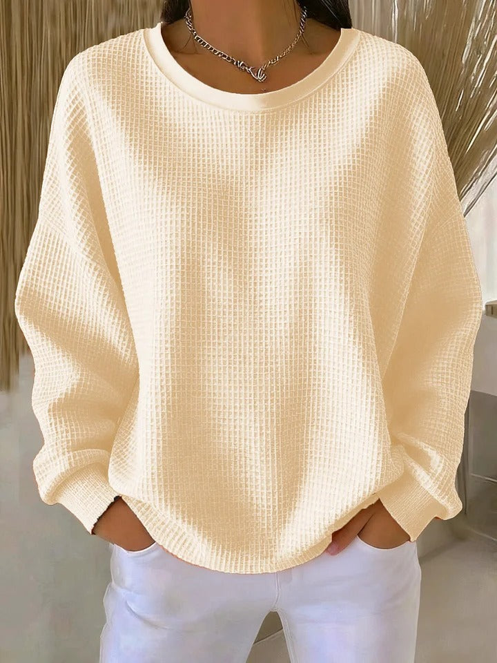 Zoe™ | Sweater with a Wide Collar