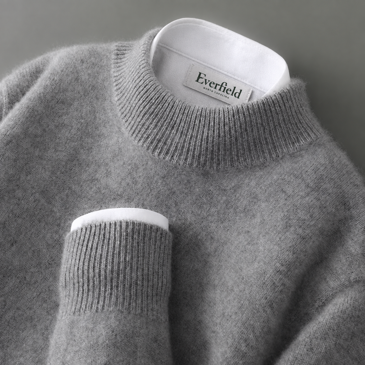 Bellamy | Cashmere-Blend Mock Neck Sweater
