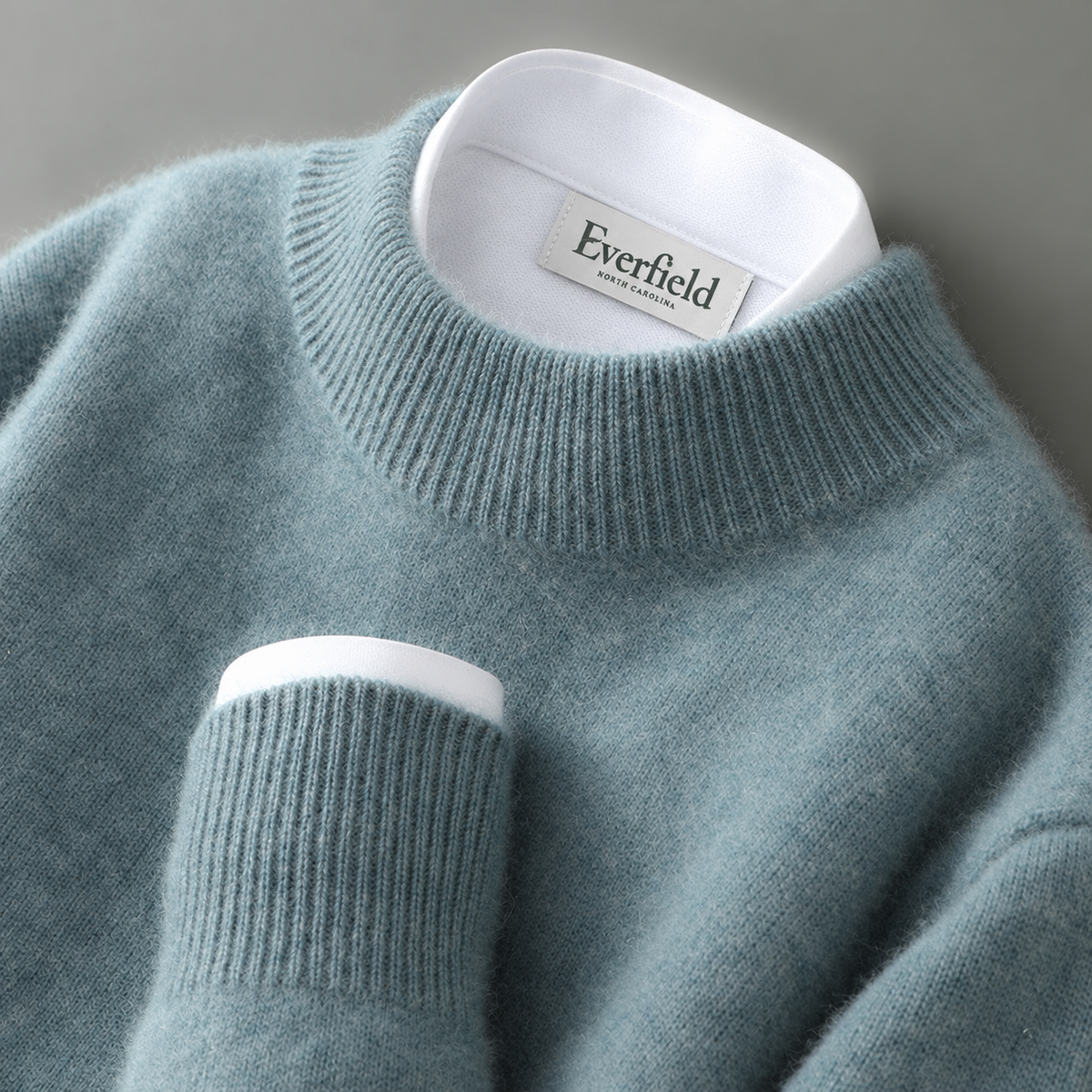 Bellamy | Cashmere-Blend Mock Neck Sweater