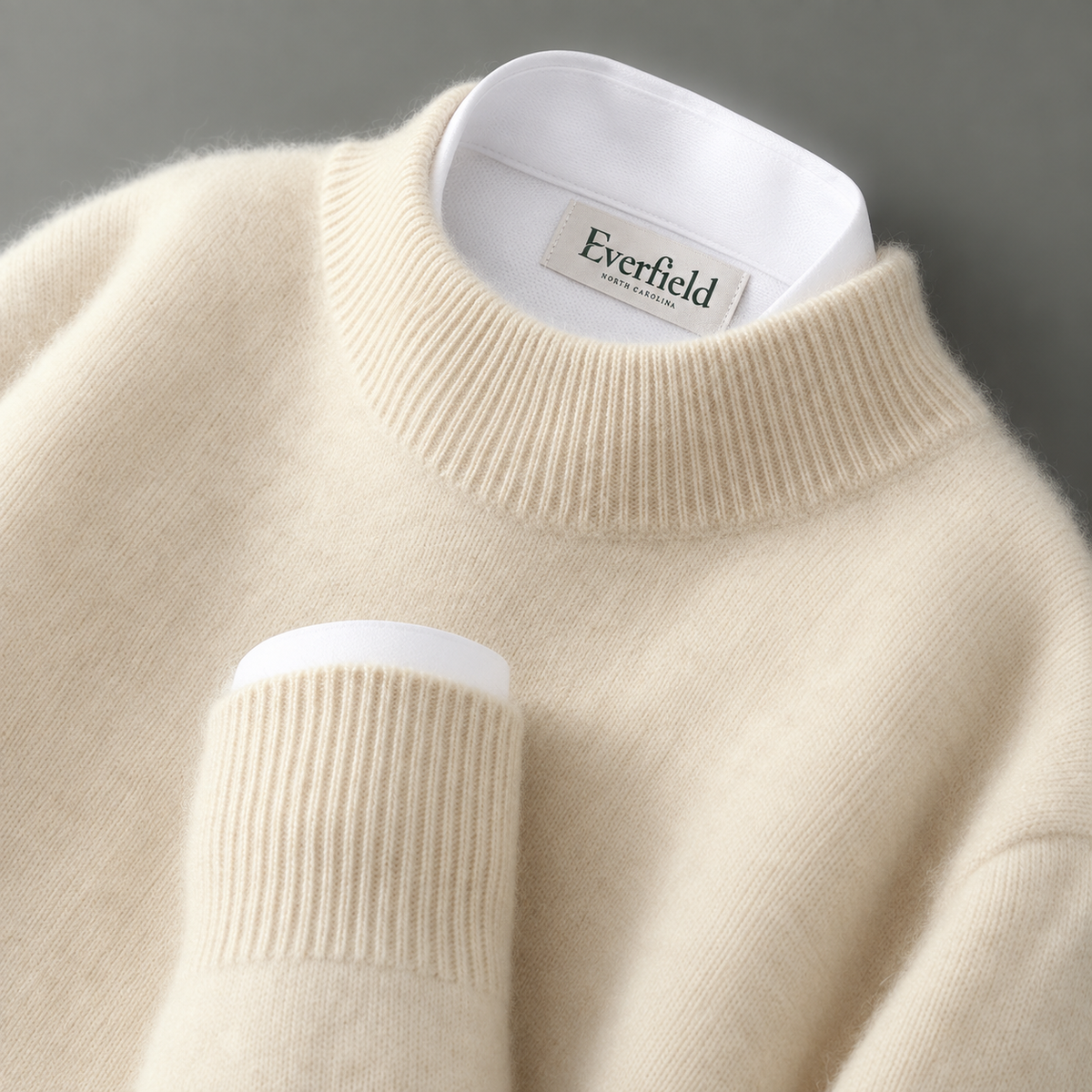 Bellamy | Cashmere-Blend Mock Neck Sweater