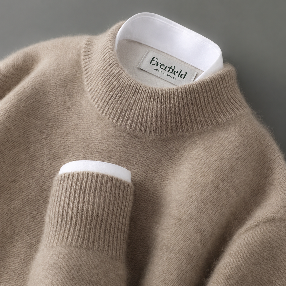 Bellamy | Cashmere-Blend Mock Neck Sweater