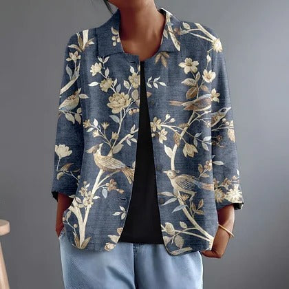 Nova | Botanical Print Jacket