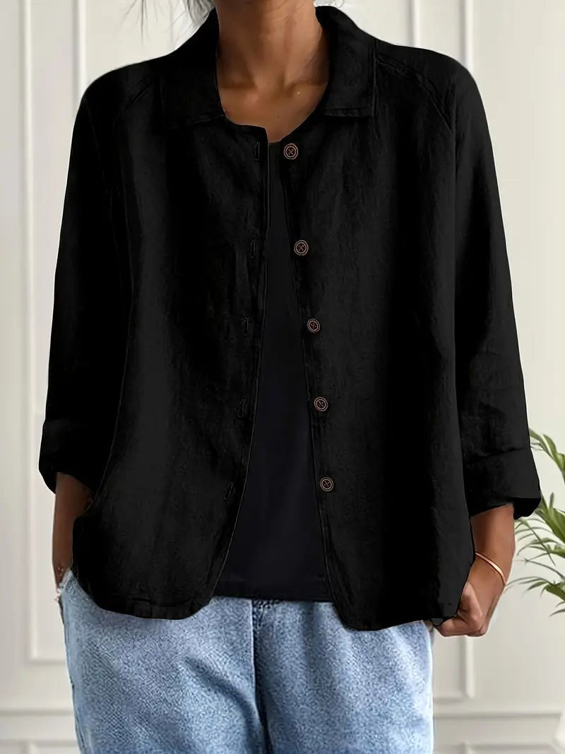 Judith | Relaxed Button-Up Blouse