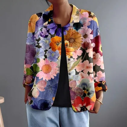 Helene | Blossom Open-Front Jacket